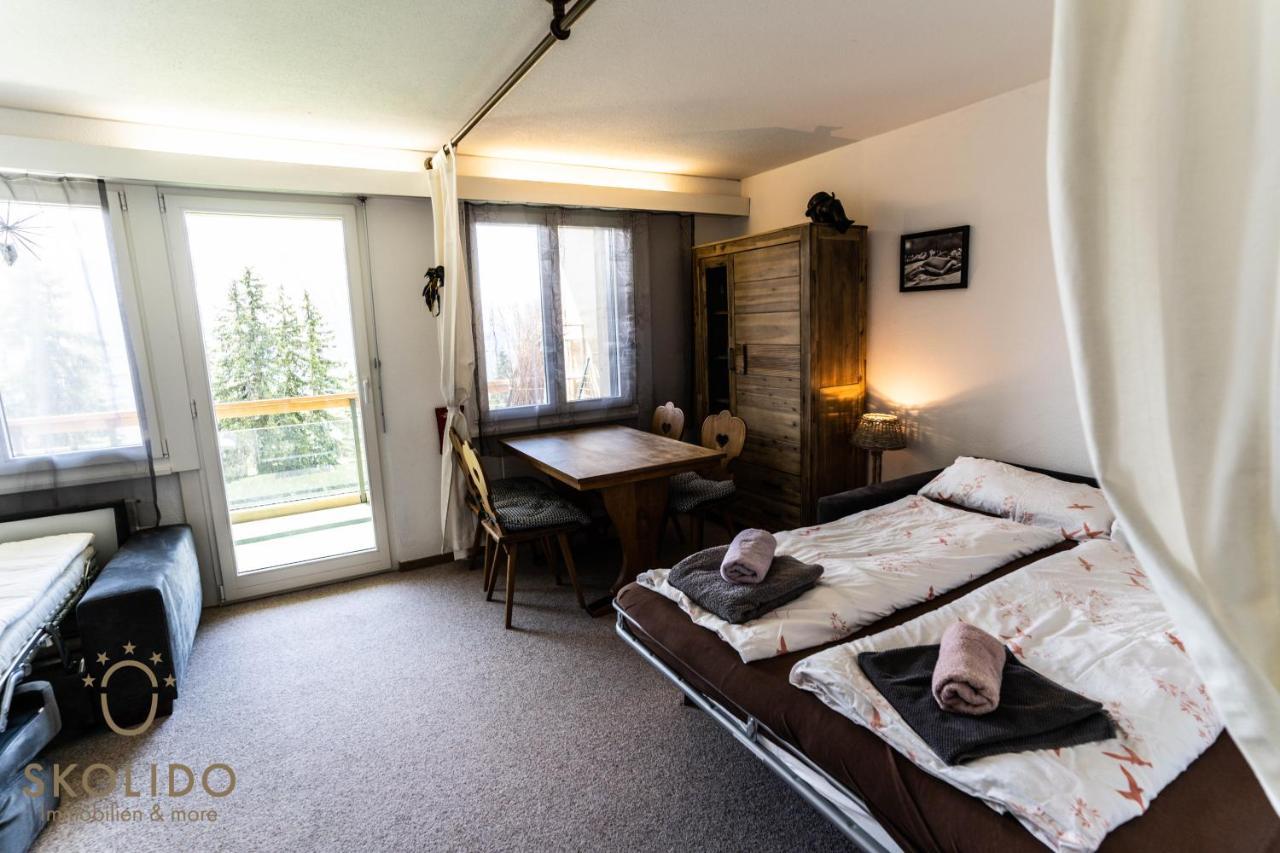 Haus Caroline, Riederalp Mitte Lägenhet Exteriör bild