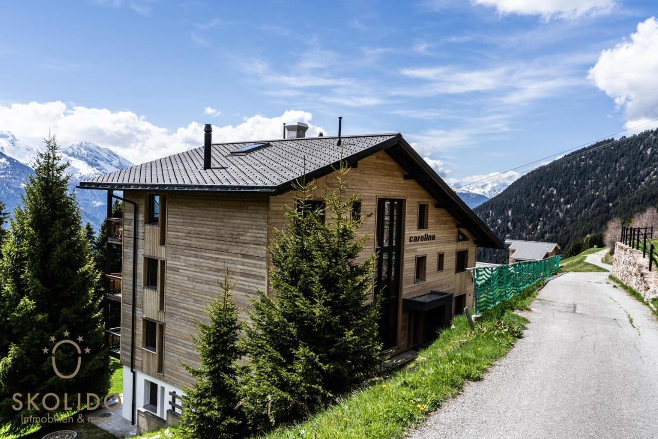 Haus Caroline, Riederalp Mitte Lägenhet Exteriör bild