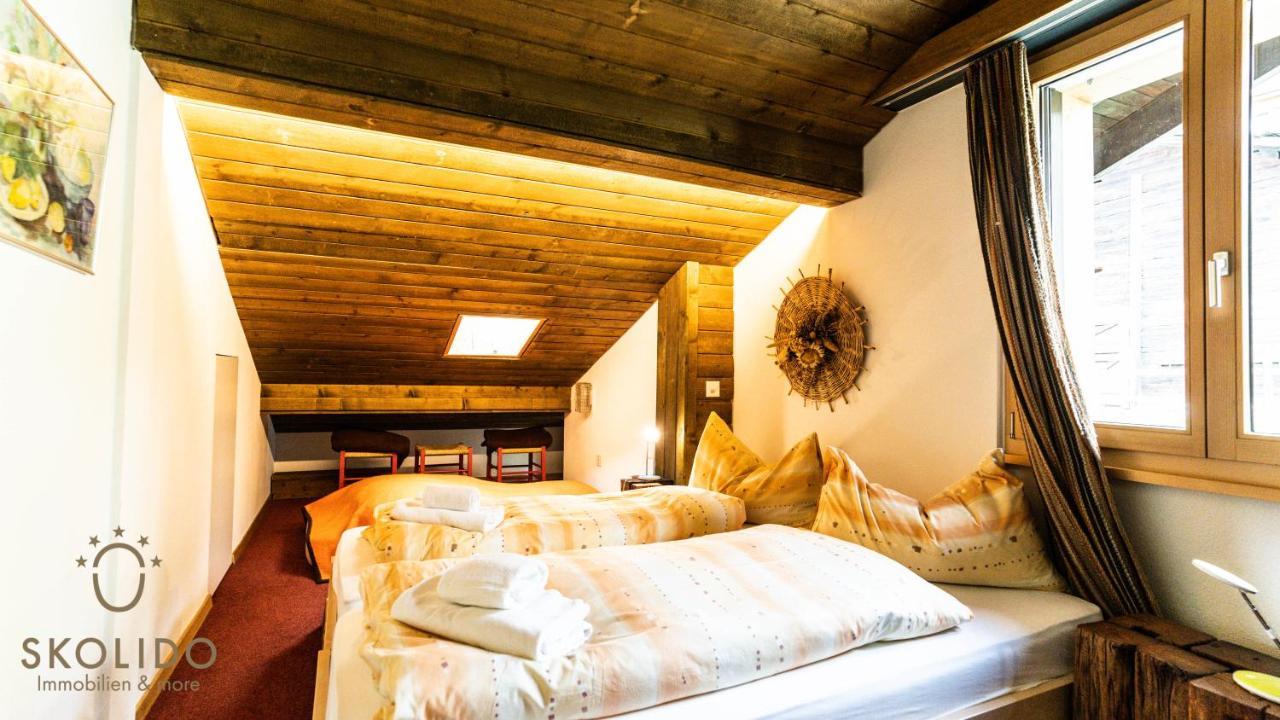 Haus Caroline, Riederalp Mitte Lägenhet Exteriör bild