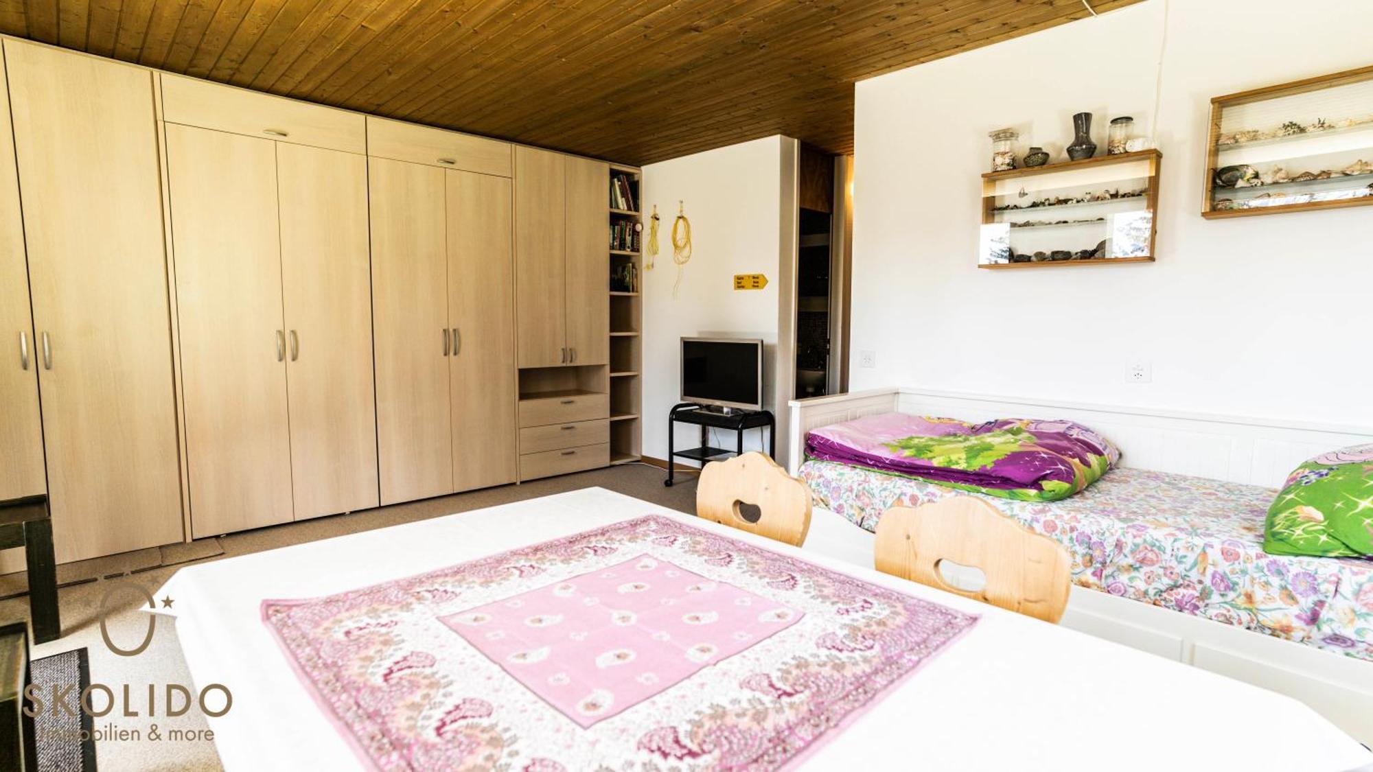 Haus Caroline, Riederalp Mitte Lägenhet Exteriör bild