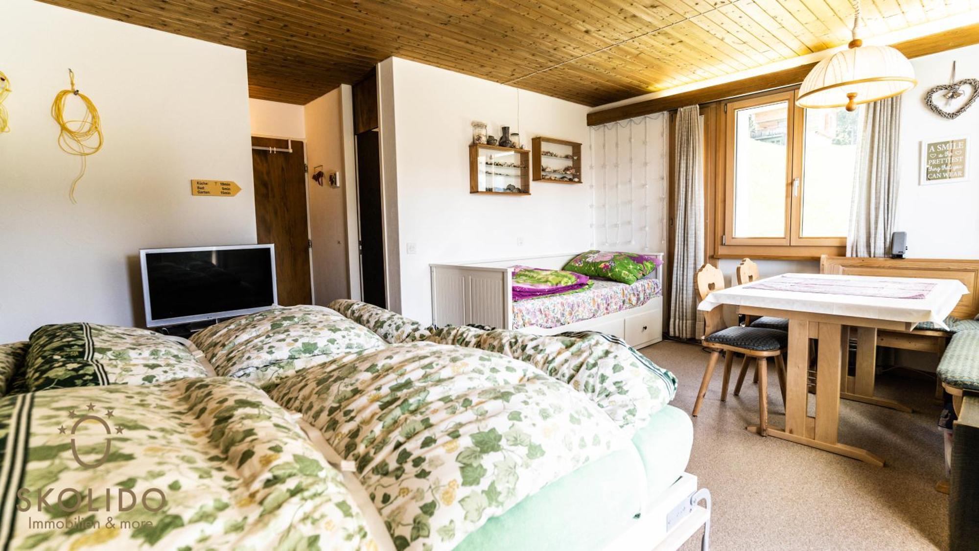 Haus Caroline, Riederalp Mitte Lägenhet Exteriör bild