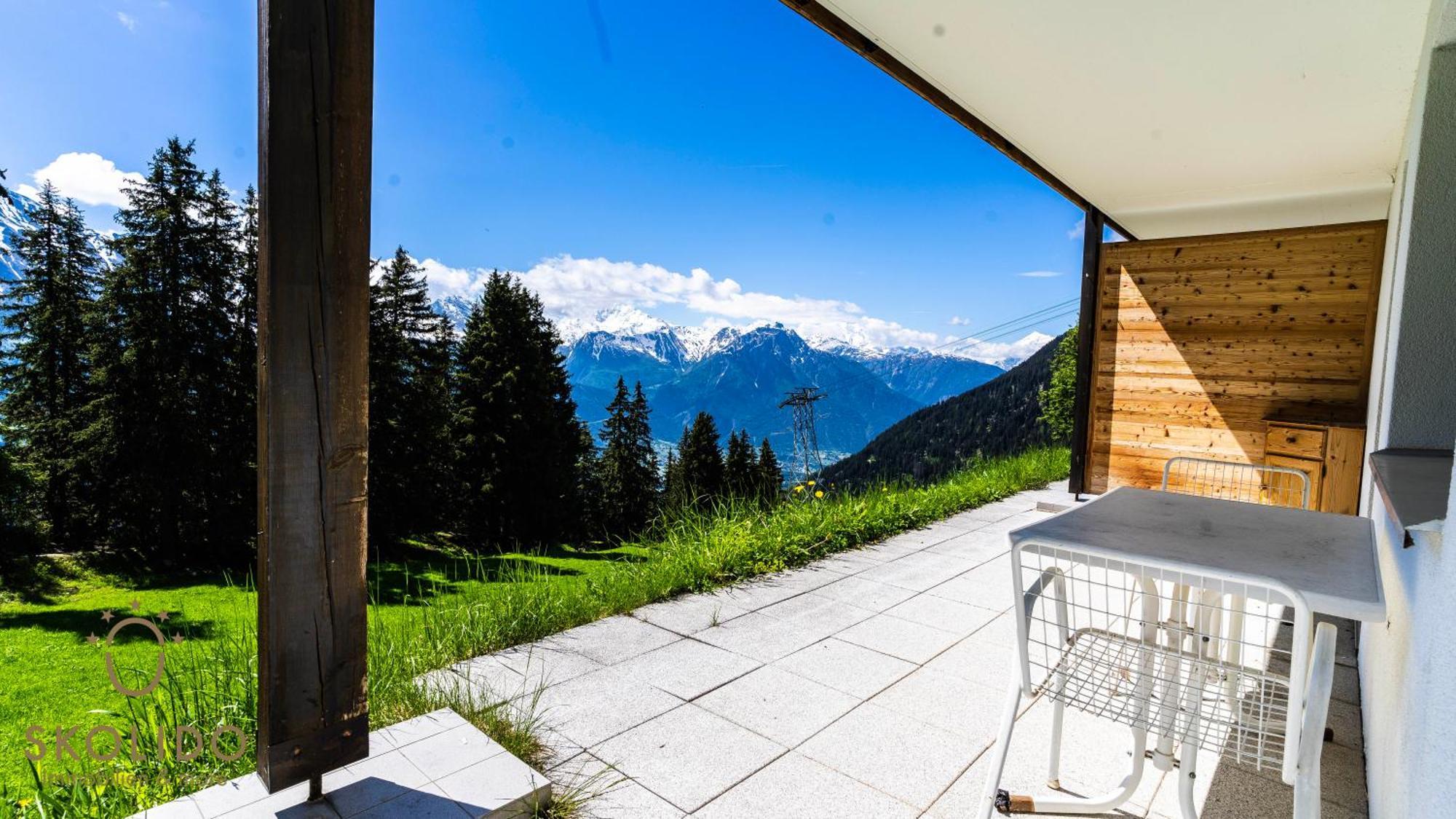 Haus Caroline, Riederalp Mitte Lägenhet Exteriör bild