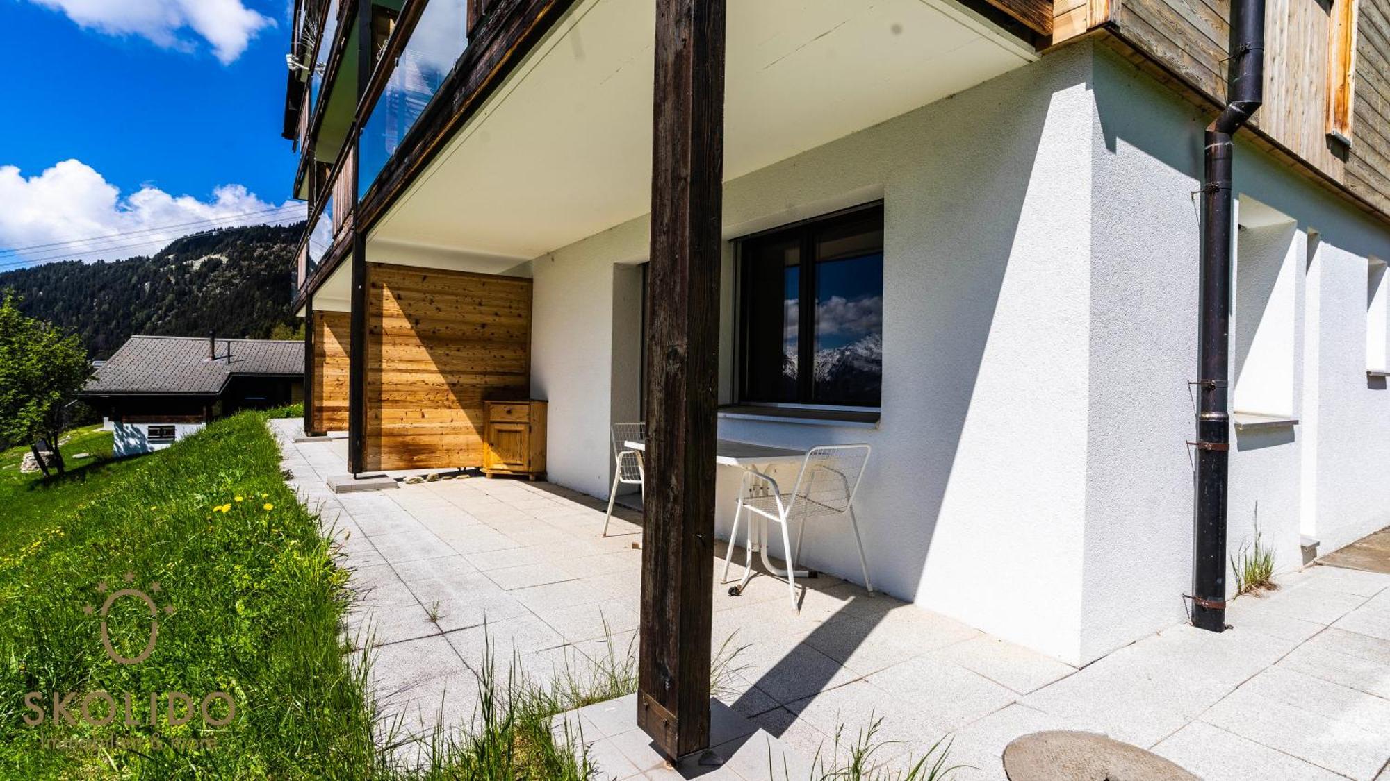 Haus Caroline, Riederalp Mitte Lägenhet Exteriör bild