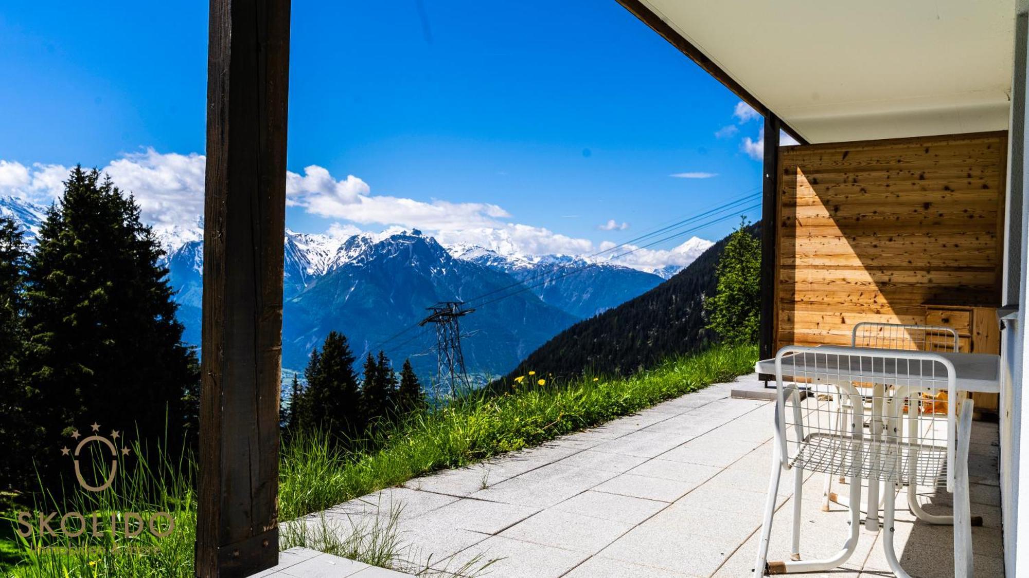 Haus Caroline, Riederalp Mitte Lägenhet Exteriör bild