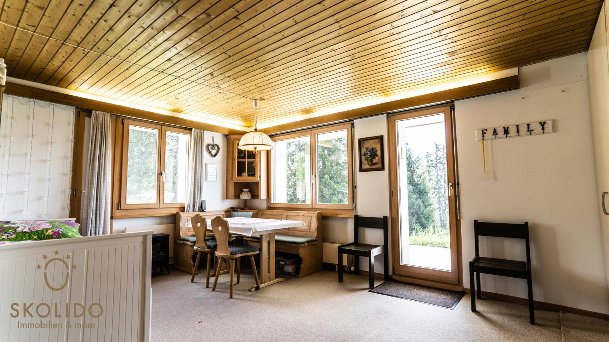 Haus Caroline, Riederalp Mitte Lägenhet Exteriör bild